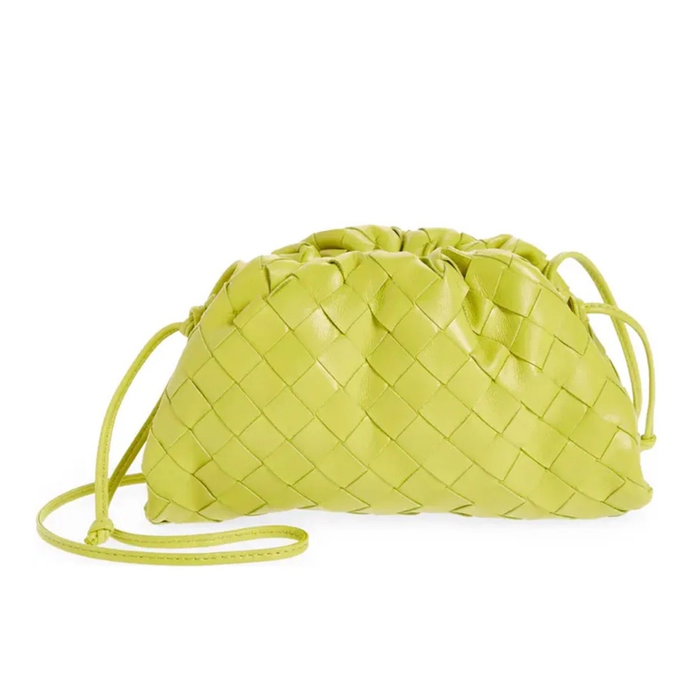 Bottega Veneta limited edition colour kiwi (green) mini Pouch